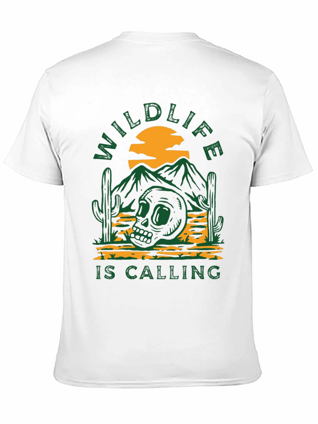 Wildlife Calling Black Graphic Tee