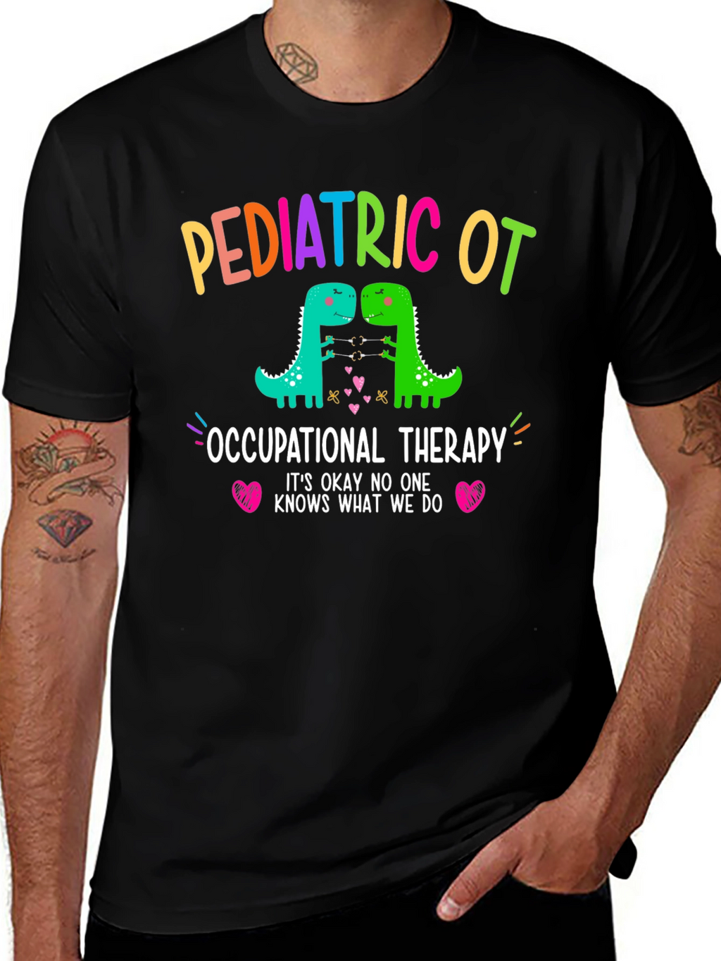 Pediatric Occupational Therapy Dinosaur T-Shirt