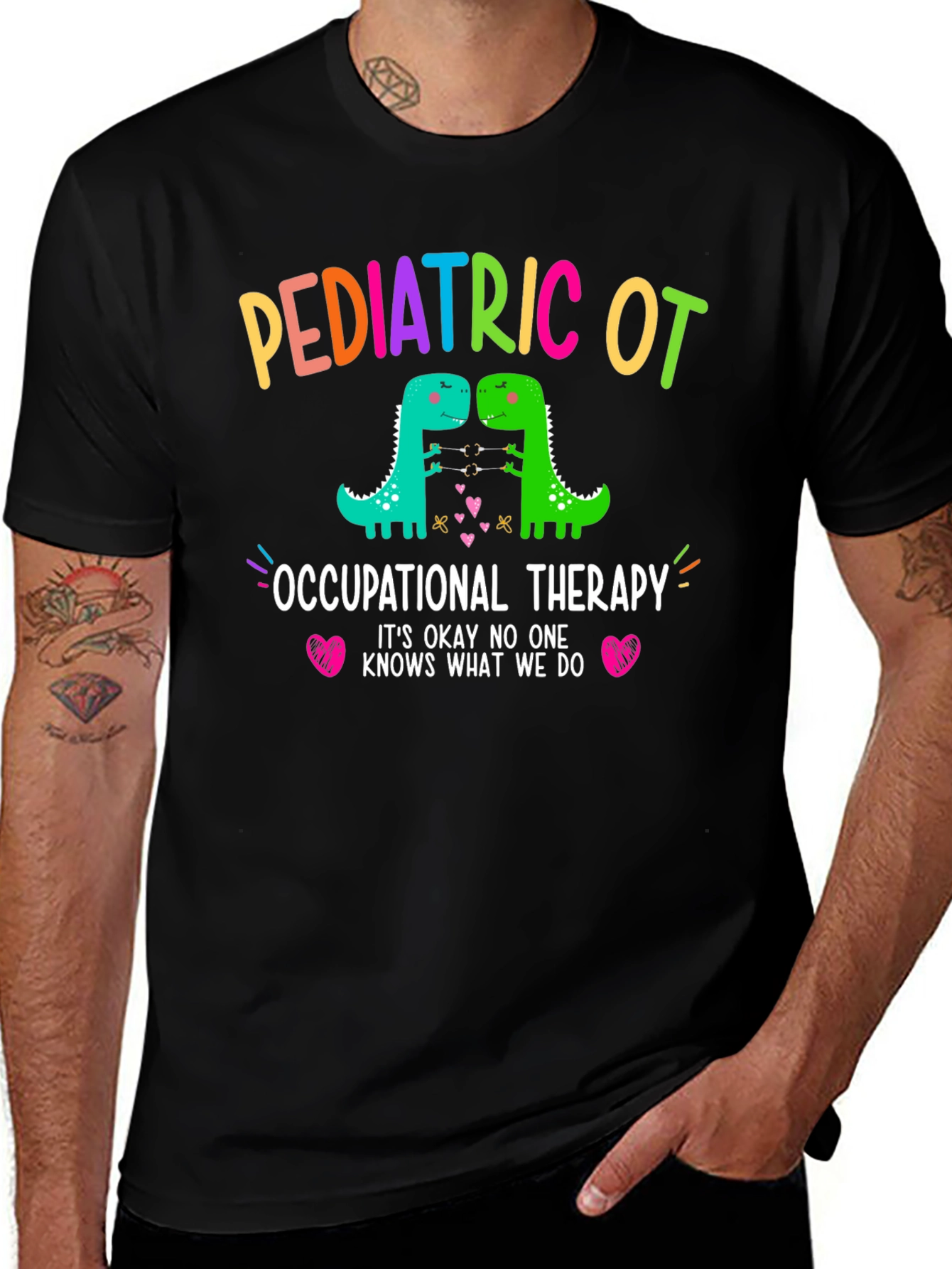 Pediatric Occupational Therapy Dinosaur T-Shirt