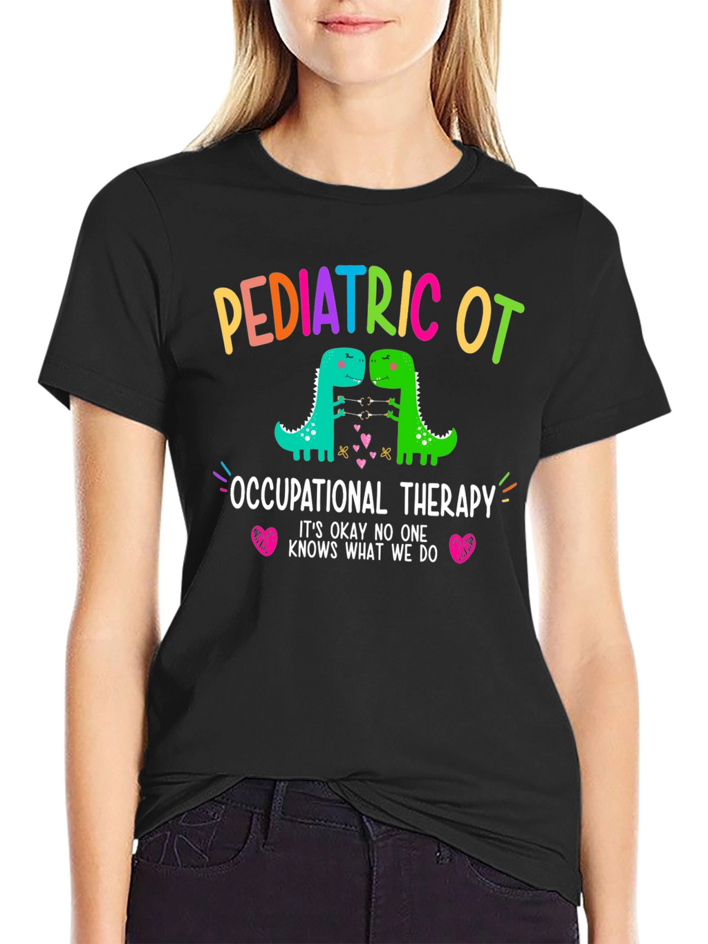 Pediatric Occupational Therapy Dinosaur T-Shirt