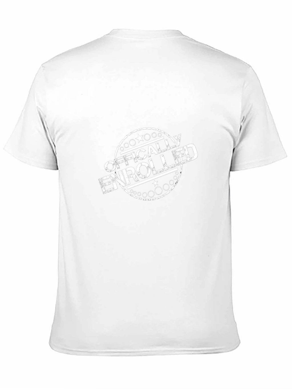 Officially Enrolled Black T-Shirt