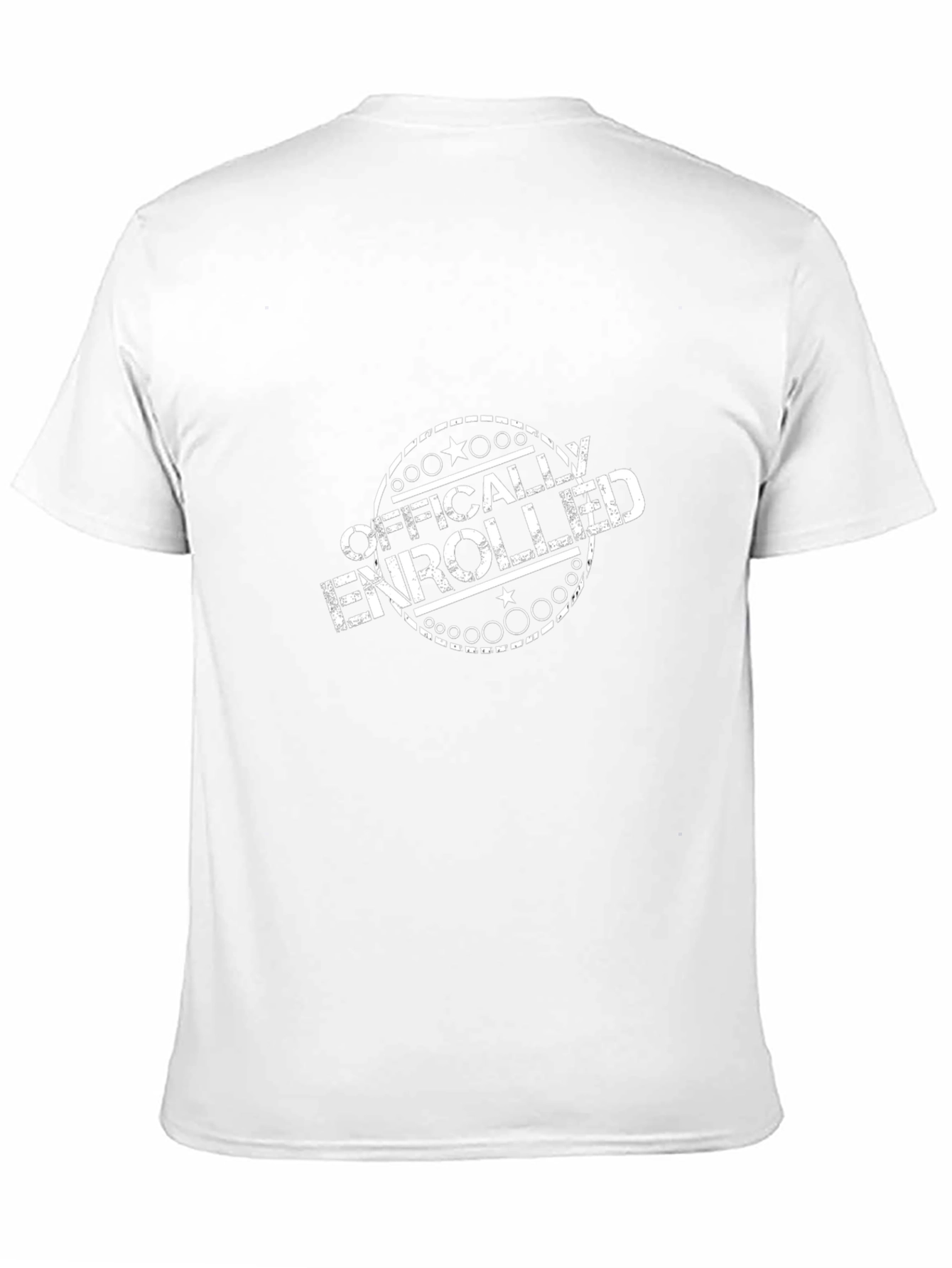 Officially Enrolled Black T-Shirt