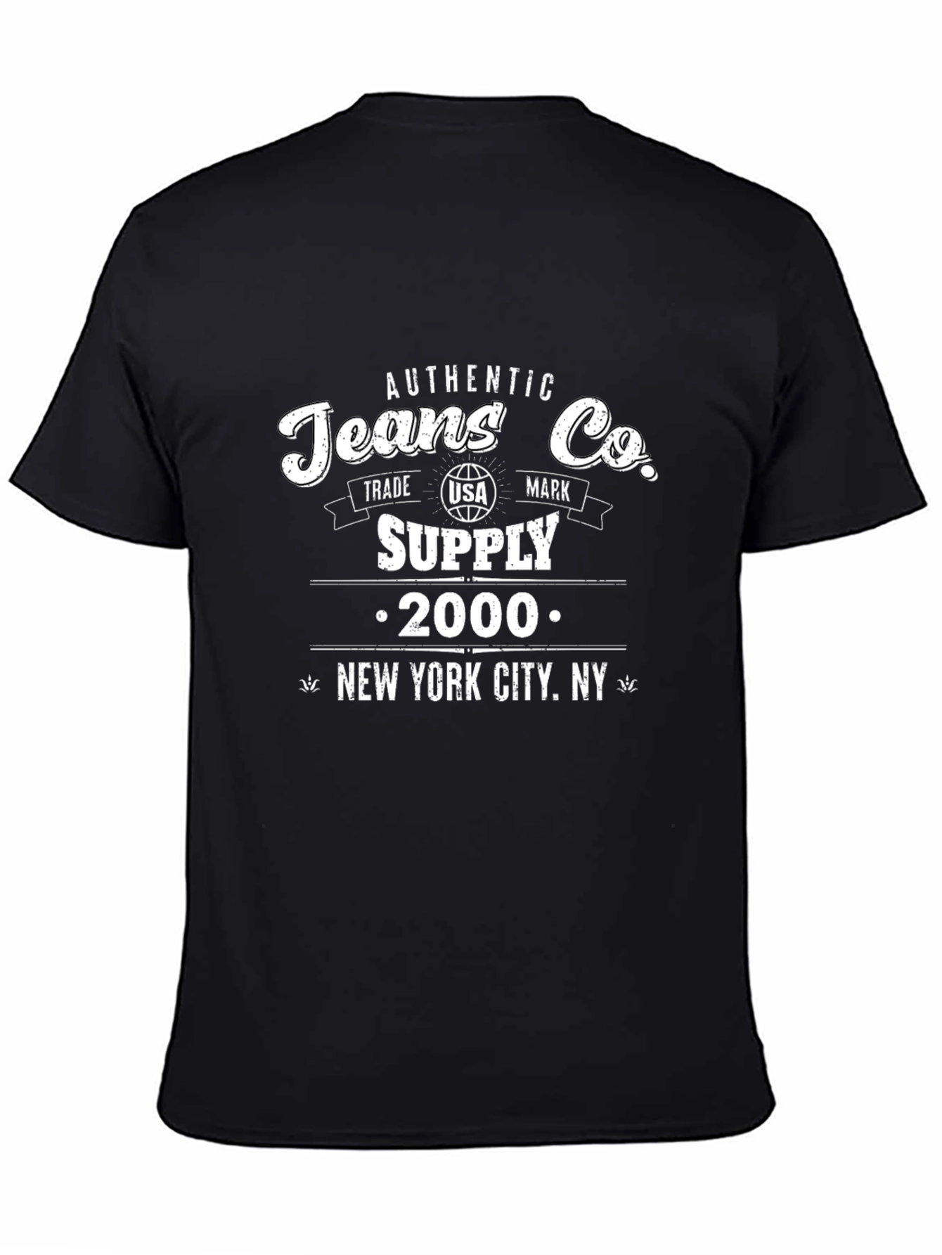 Authentic Jeans Co. Black T-Shirt