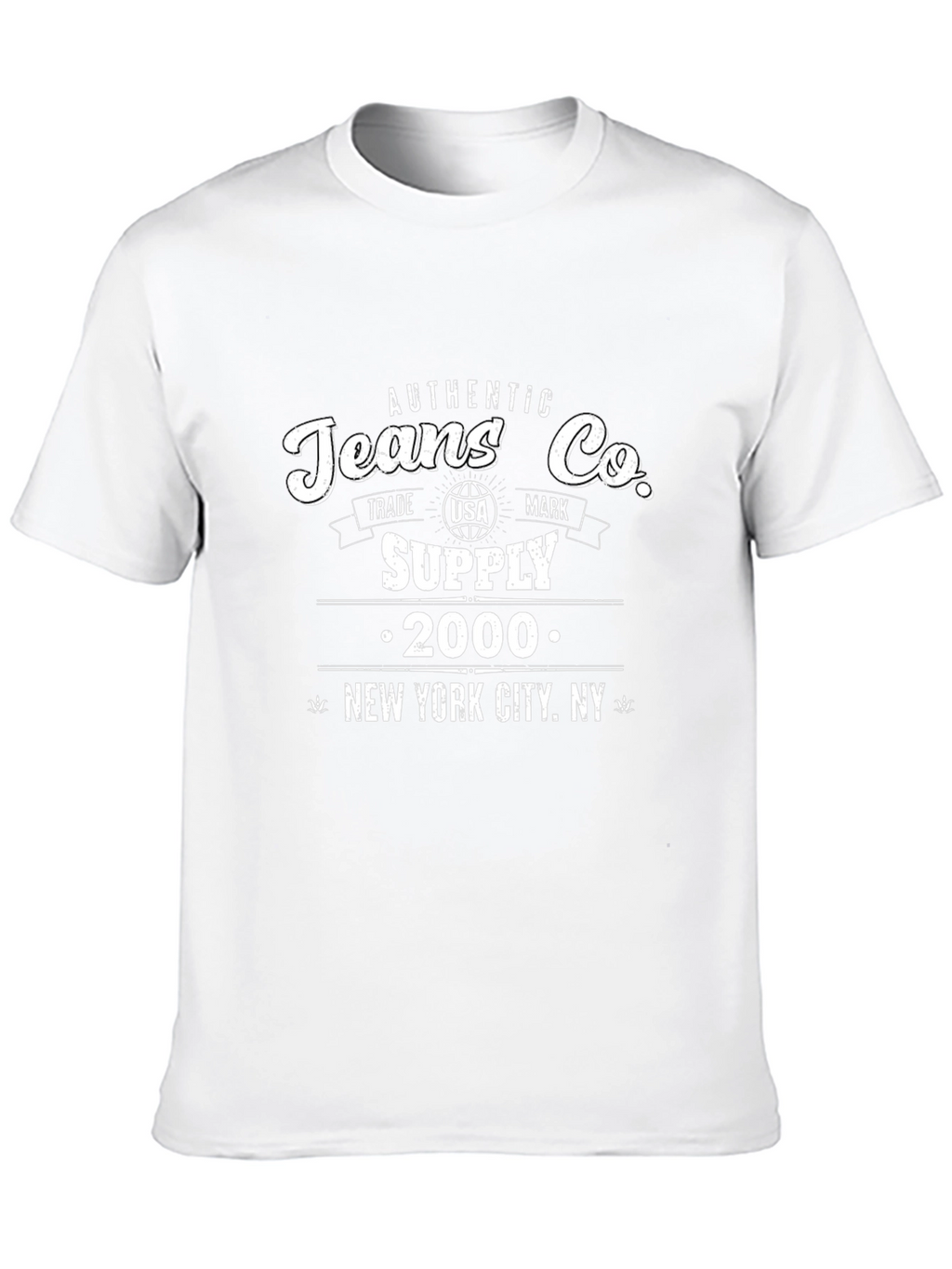 Authentic Jeans Co. Black T-Shirt
