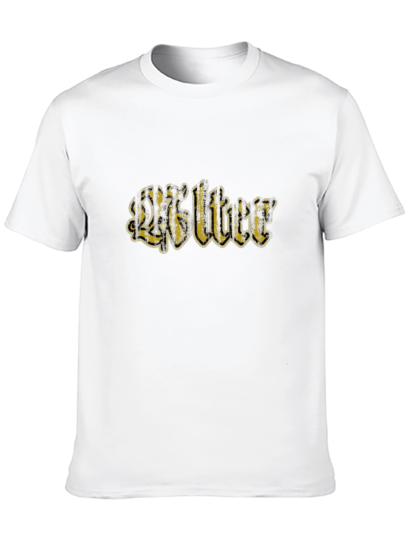 Retro Walter Graphic Black T-Shirt