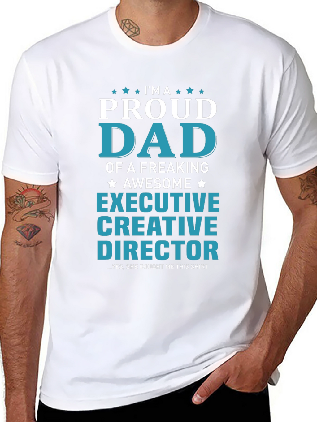 Proud Dad Executive Creative Director T-Shirt