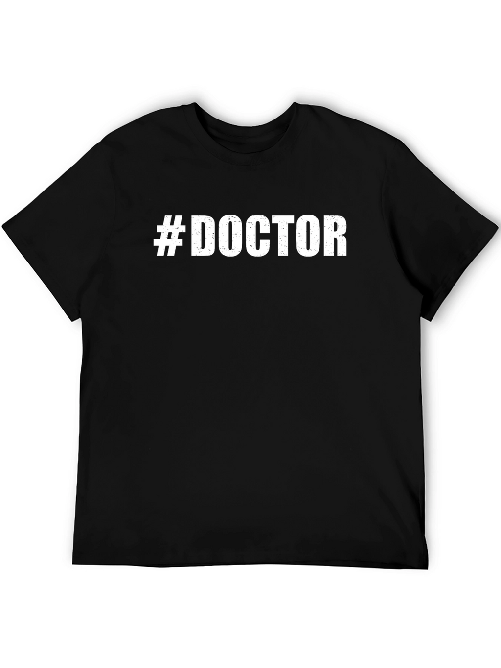 #Doctor Graphic Tee - Black Short Sleeve